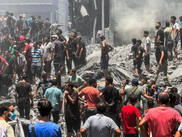 Lebih dari 50 orang tewas atau hilang dalam serangan Israel di Gaza tengah